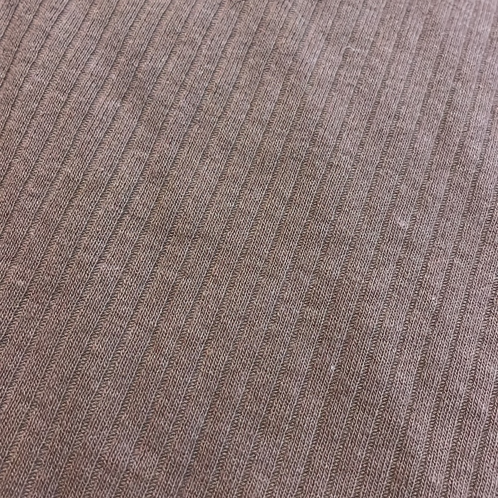 Solid Ribbed Tee - Picture 2 of 3